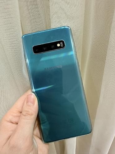 iphone 12 pro max 256: Samsung Galaxy S10, rəng - Mavi, Qırıq — 1