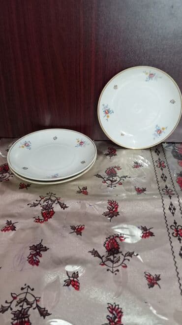 əşya alıram: Nəlbəkilər, rəng - Ağ, Farfor — 6