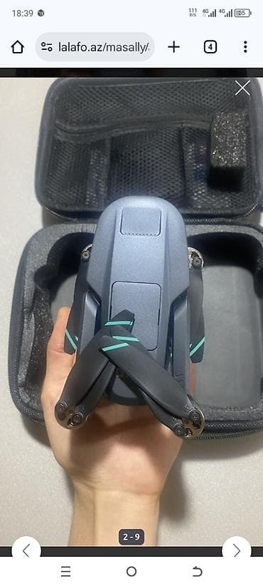 Asia: GPS dron dəsti Xüsusiyyətlər: - Qatlanan korpus, portativ qoruyucu — 6