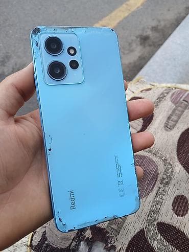 poco x4 pro: Redmi Note 12, 128 GB, rəng - Mavi, Qırıq — 2
