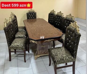 Qonaq otağı üçün, Yeni, 8 stul