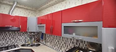 metbex mebel: Ölçülər: uzunuluq 302cm soyuducuya qədər . eni 173 cm üst şkaflar — 7
