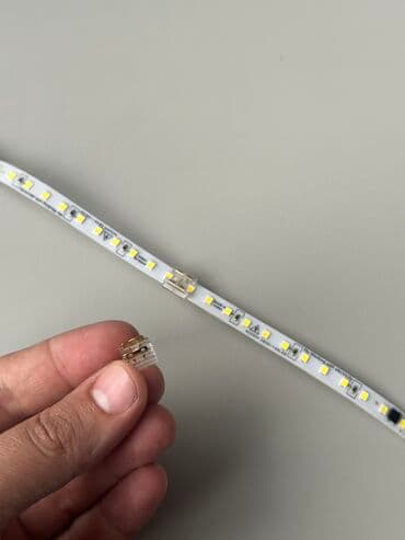 coba: Led birləştirici 8mm-lik lentalar üçün birləşdiricilər. Düz — 3