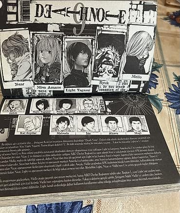 Komikslər, manqa: Məhsul: Death Note manga – Cild 9 (Türkcə nəşr) Xüsusiyyətlər: - — 4