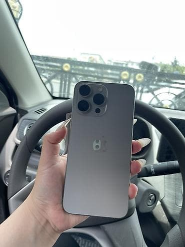 iphone 15 pro msx: IPhone 15 Pro Max, 256 GB, Gümüşü, Face ID, Simsiz şarj, Sənədlərlə — 2