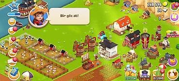 Hay Day oyun hesabı – inkişaf etmiş ferma - Səviyyə: 36 - Oyun daxili