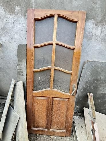 2107 qapi: Taxta qapılar satılır. Şəkillərdə fərqli modellərdə, təbii ağac — 3