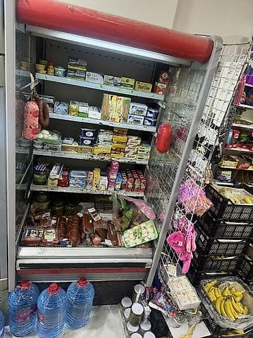 vitirin: Mağaza üçün şaquli soyuducu vitrin - Tip: açıq önlü, şüşə yan panelli — 2