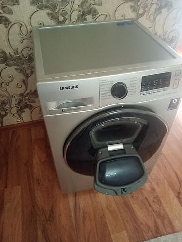 patpres temiri: Samsung önyükləməli paltaryuyan maşın - Rəng: gümüşü - Ön tərəfdən — 6