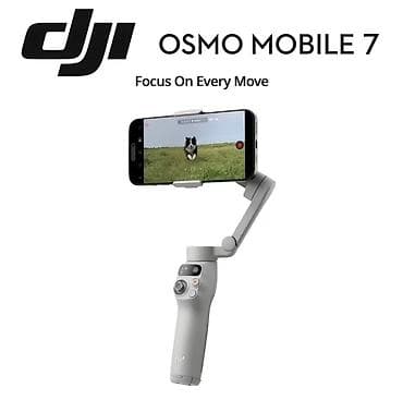 DJI Osmo Mobile 7 – smartfon üçün 3-oxlu stabilizator - Güclü 3 oxlu