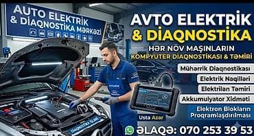 islenmis plastik qapi: Avto elektrik və diaqnostika xidməti - Hər növ avtomobilin kompüter — 1