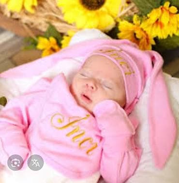 Uşaq dəsti, Qız üçün, 0 - 3 ay