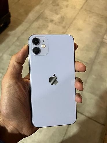 iphone 11 sadə: IPhone 11, 64 GB, Deep Purple, Simsiz şarj — 2