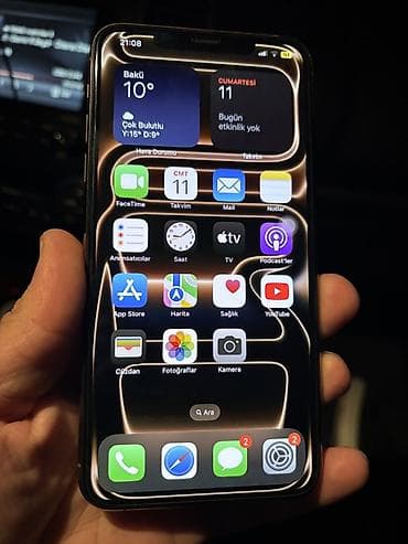 komputer ekran: IPhone 11 Pro, 64 GB, Qızılı, Barmaq izi, Face ID — 4