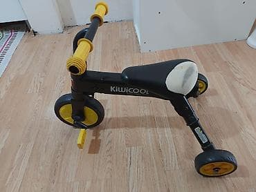 volta vsm: Kiwicool uşaq üçtəkəri - Rəng: qara-sarı - Brend/model: Kiwicool - 3 — 1