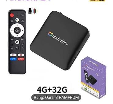 ses güclendirici: Smart TV boks TV box 4 GB / 32 GB, Android — 1