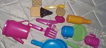 uwaq kurtkasi: Uşaq üçün rəngarəng plastik mətbəx dəsti - Dəst tərkibi: kiçik qazan — 2