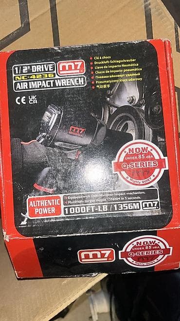 Bolt açan qaykavyot M7 pnevmatik zərbə açarı - Brend/model: M7 RPM — 3