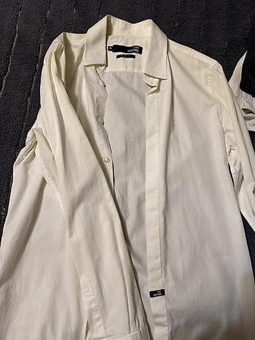 ag koynek: Köynək, Moschino, M, rəng - Ağ — 1