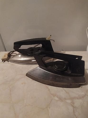 Ütülər və buxarlayıcılar: SOVET dövründə istehsal olunmuş Klassik elektrik ütüləri – 2 ədəd - — 1