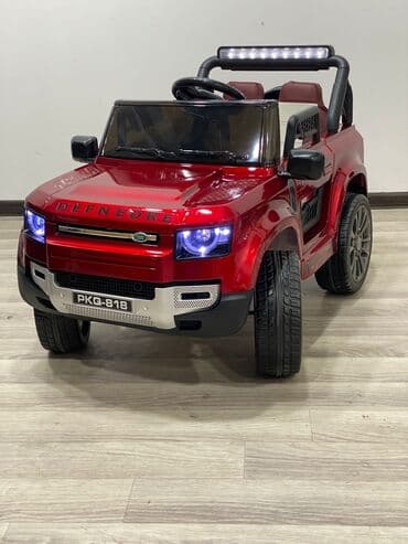 maşınlar uşaq üçün: Əsl Jeep uşaq maşını. Land Rover Defnedre 😎 12 V Güclü Batareya 4 — 1