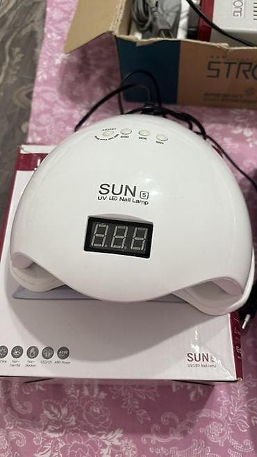 Manikür üçün avadanlıq dəsti - UV/LED dırnaq lampası: SUN5 modeli — 2