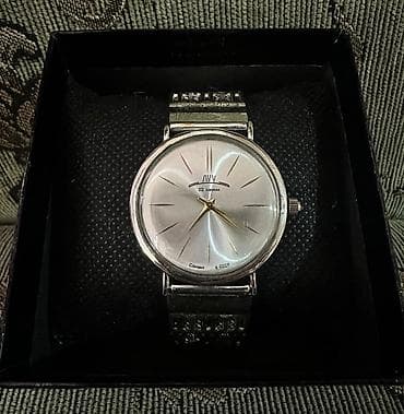 mexanik saat: Yeni, Qol saatı, Luch, rəng - Gümüşü — 2