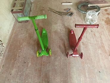 Uşaq geyimi və ayaqqabıları: Salam əziz müştərilər 2 ədəd samokat 1 ədədi 20 AZN yeni kimidir — 3