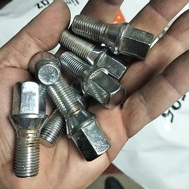 boltlar: Avtomobil təkər boltları (konus oturacaqlı), xrom örtüklü tezedi — 2