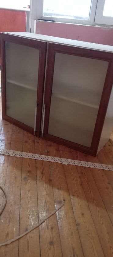 dolablı uşaq çarpayıları: Mətbəx dolabları dəsti - Üst modullar: 3 bölməli asma şkaflar. İkili — 3