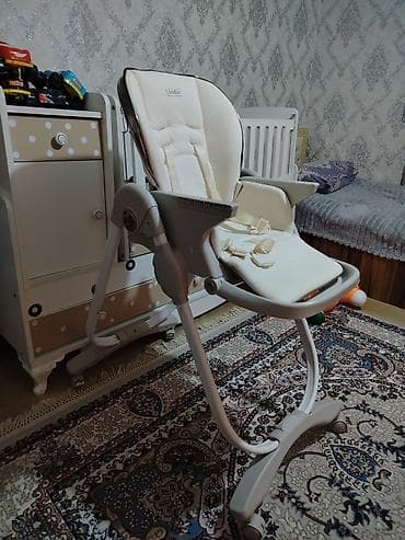 Yemək masaları, oturacaqları: Kidilo uşaq yemək stulu - Brend/model: Kidilo (loqo kürsüdə) - Rəng — 5