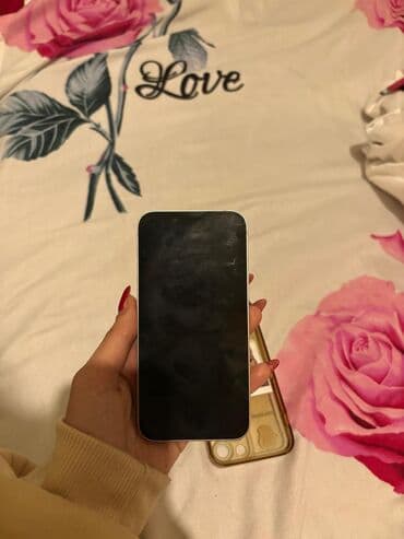 ayfon telefon: IPhone 13, Ağ, Qırıq — 2