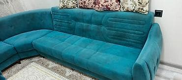 divan dəst: İşlənmiş, Künc divan, Divan, Bazalı, Açılan — 2