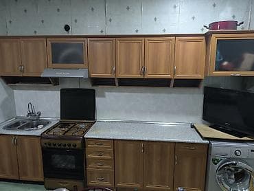 dernegul taxta bazari: Mətbəx mebeli dəsti - Material: ağac teksturalı MDF/Laminate — 1