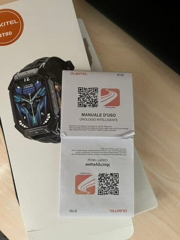e60 aksesuar: Smart saat, Sensor ekran, rəng - Qara — 1