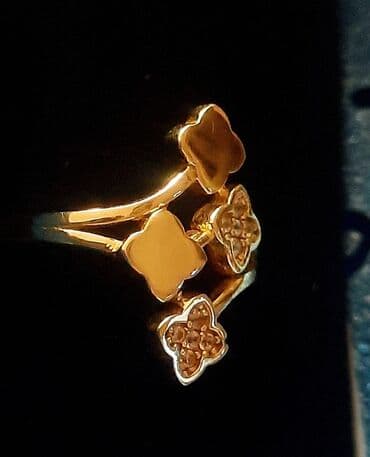 kişi üzükleri qızıl: Üzük, Sarı qızıl, 585 Əyar — 3