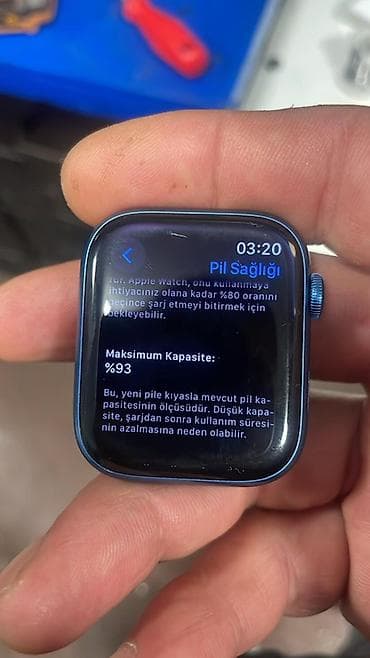 apple watch 7 41: Smart saat, Apple, Suya davamlı, rəng - Mavi — 1