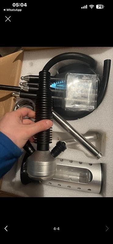 gumus 56: Boll tustulu işiqli rahat çekimli stol üstü qelyan paketinde al hara — 4