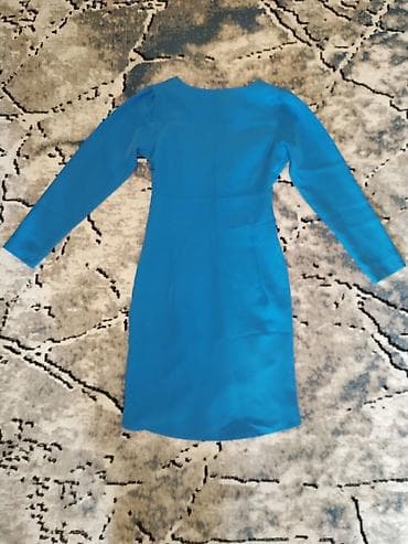 Qadın geyim dəsti – 2 don 1) Göy rəngli klassik don - 36 ölçü - — 2