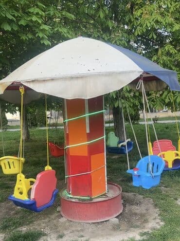 uşaqlar üçün çadır: Uşaqlar üçün nəzərdə tutulmuş müxtəlif karusellər və əyləncə — 5