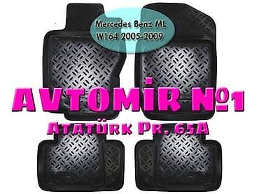 aksesuarlar: Mercedes ML W164 2005-2009 üçün poliuretan ayaqaltilar 🚙🚒 Ünvana və — 1