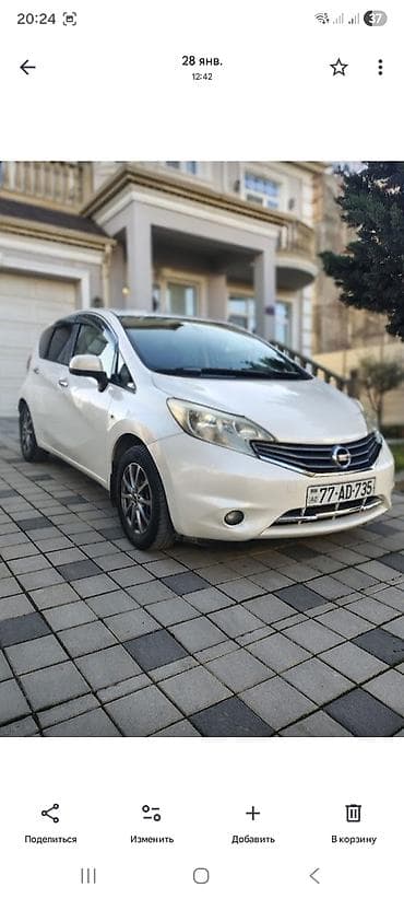 Nissan Note: 1.2 l | 2013 il Hetçbek