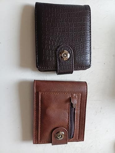 kis: Məhsul: Kişi pulqabısı (2 model) - Material: süni dəri, hamar — 1
