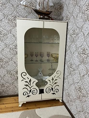 hamam dolab: 2 li dəst ünvan sumqayıt əlaqe 099 862 07 97 - Dizayn: Krem rəngli — 1