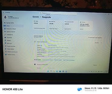 TV və video: HP noutbuk - Gümüşü rəngdə, nazik çərçivəli ekranlı korpus - — 6