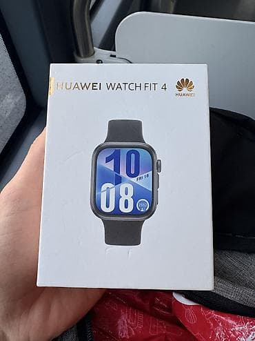 agilli saat: İşlənmiş, Smart saat, Huawei, Sensor ekran, rəng - Qara — 1