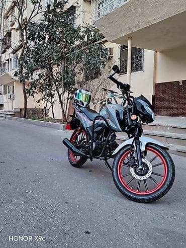 Motonəqliyyat: Tufan 80cc sport enli tekerler arxa 90.17 qabag 2.75.17 sport rul — 9