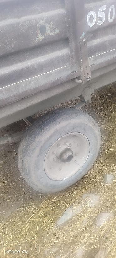 Su nəqliyyatı: Kənd təsərrüfatı üçün qoşqu (traktor üçün) - 2 oxlu, 4 təkərli — 8