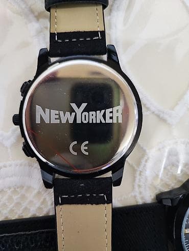 saat ev ucun: Qol saatı, rəng - Qara — 3