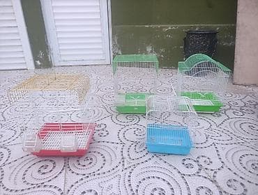 Hamsi birlikde 30 manatQuş qəfəsləri dəsti - Müxtəlif ölçü və